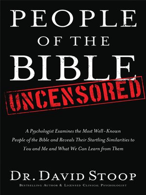 cover image of People of the Bible Uncensored